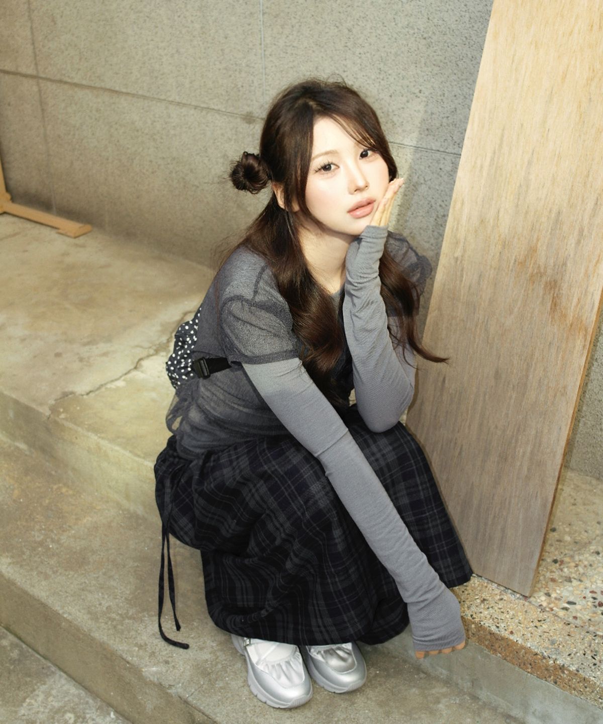 미쏘(MIXXO) 리본 미니 백팩_MIAAKG501G