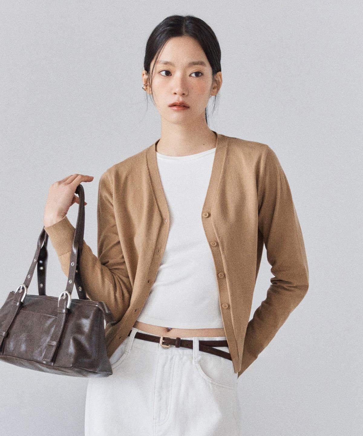미쏘(MIXXO) 버클 숄더백_MIABGG201G
