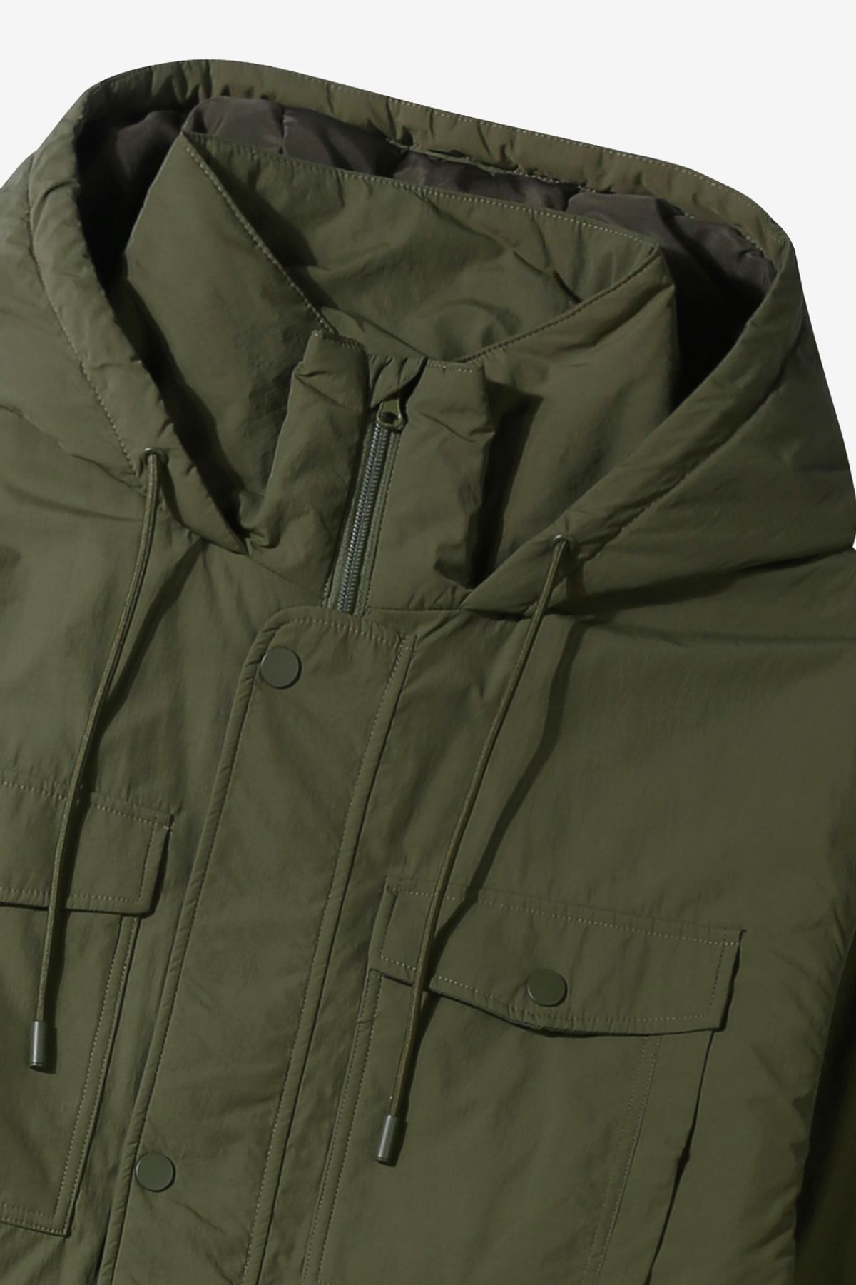르몽생미셸(LE MONT ST MICHEL) MAYOU-TECHNICAL PARKA_Khaki