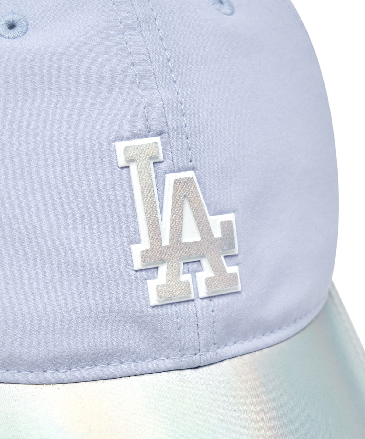 엠엘비 키즈(MLB KIDS) 여아 쿨필드 레인보우 볼캡 LA (Sky blue)