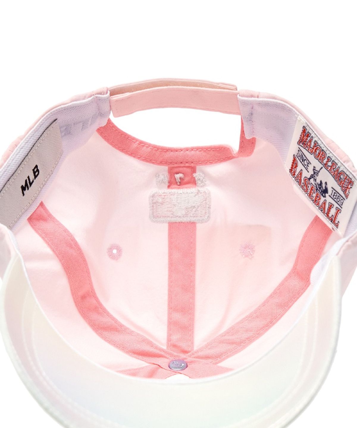 엠엘비 키즈(MLB KIDS) 여아 쿨필드 레인보우 볼캡 NY (L.Pink)