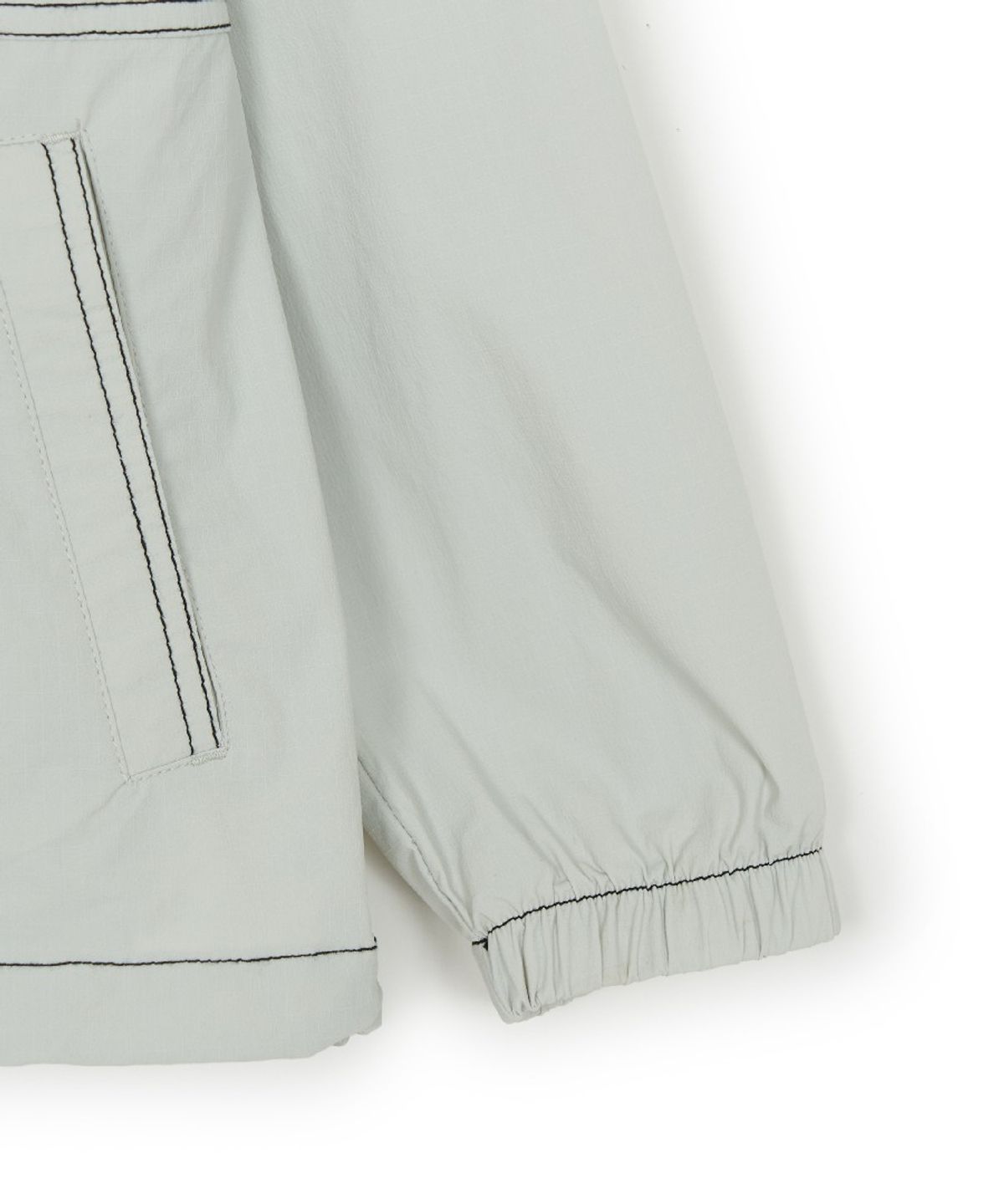 엠엘비 키즈(MLB KIDS) 스트릿 코듀라 립스탑 스티치 바람막이 NY (Mg.Cream)