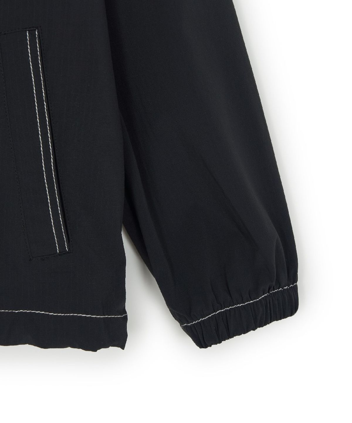 엠엘비 키즈(MLB KIDS) 스트릿 코듀라 립스탑 스티치 바람막이 NY (Black)