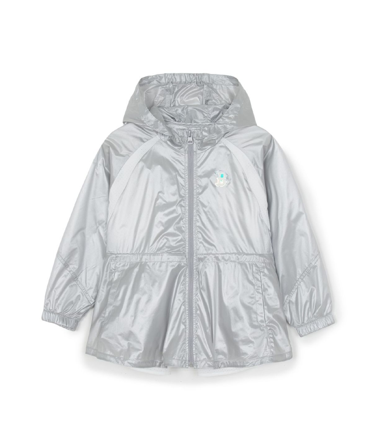 엠엘비 키즈(MLB KIDS) 걸즈 애슬레저 미드 바람막이 BOS (L.Silver)