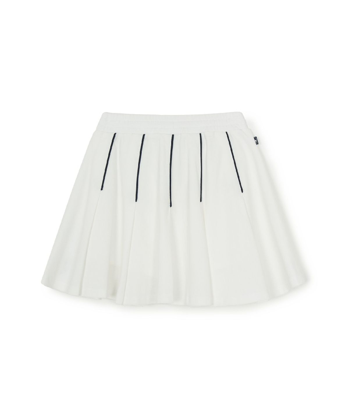 엠엘비 키즈(MLB KIDS) 바시티 스포티브 플리츠 스커트 NY (White)