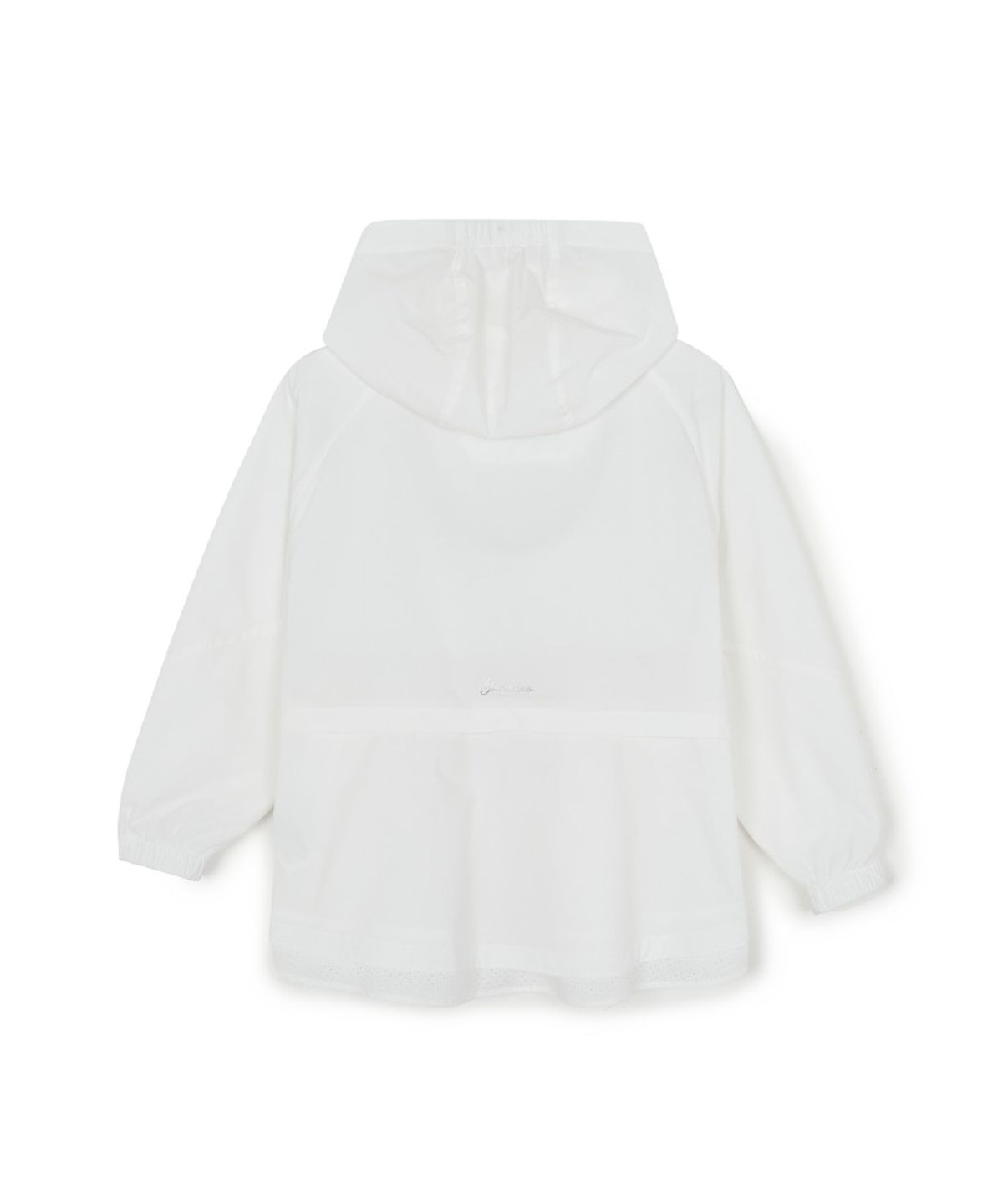 엠엘비 키즈(MLB KIDS) 걸즈 애슬레저 미드 바람막이 NY (White)