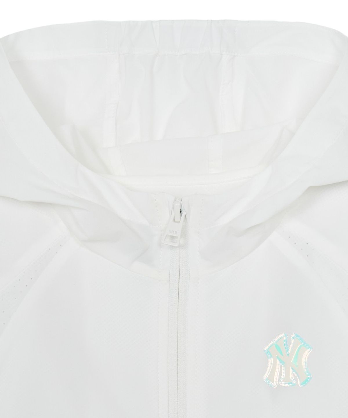 엠엘비 키즈(MLB KIDS) 걸즈 애슬레저 미드 바람막이 NY (White)
