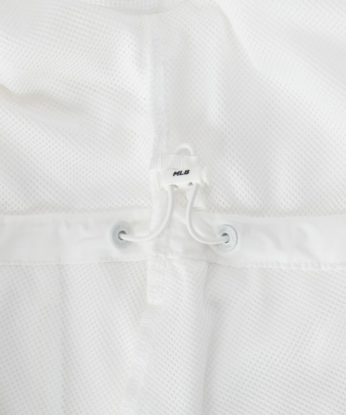 엠엘비 키즈(MLB KIDS) 걸즈 애슬레저 미드 바람막이 NY (White)