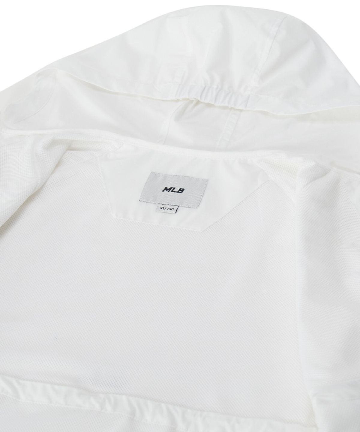 엠엘비 키즈(MLB KIDS) 걸즈 애슬레저 미드 바람막이 NY (White)