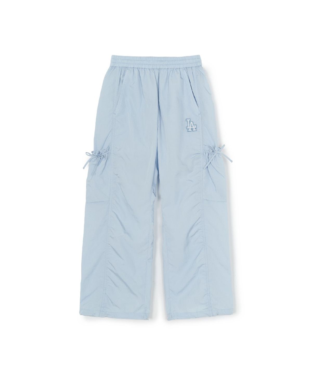 엠엘비 키즈(MLB KIDS) 스트릿 걸즈 리본 카고 우븐팬츠 LA (Ptn.Skyblue)