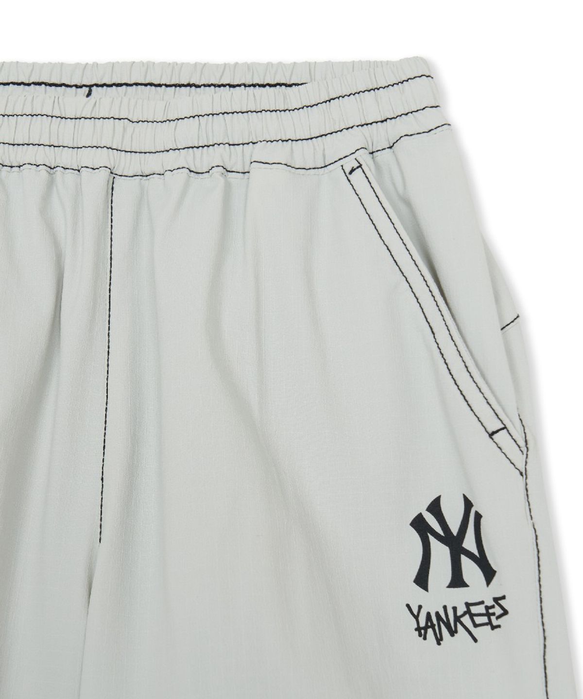 엠엘비 키즈(MLB KIDS) 스트릿 코듀라 립스탑 조거팬츠(SET) NY (Mg.Cream)
