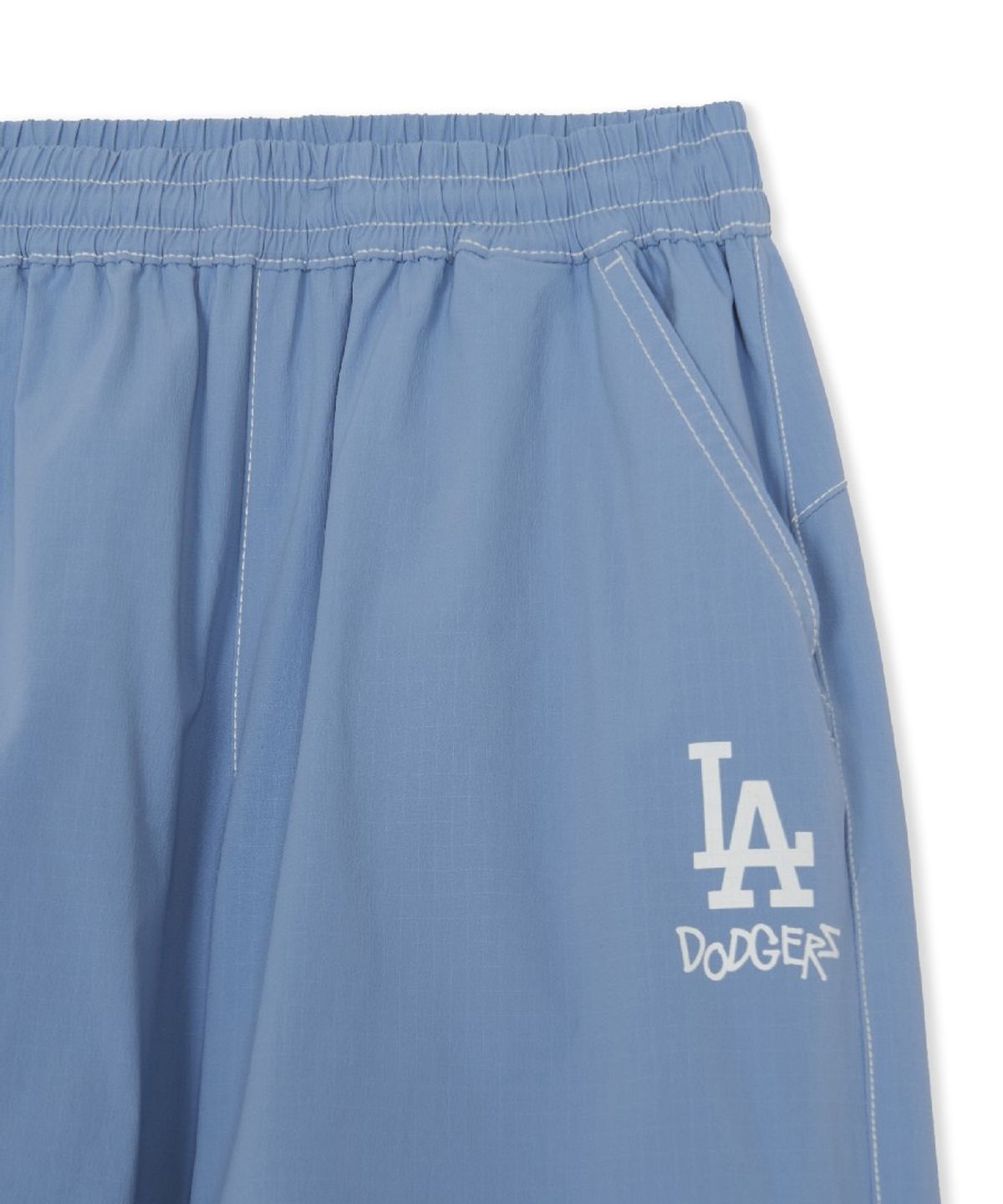 엠엘비 키즈(MLB KIDS) 스트릿 코듀라 립스탑 조거팬츠(SET) LA (Blue)