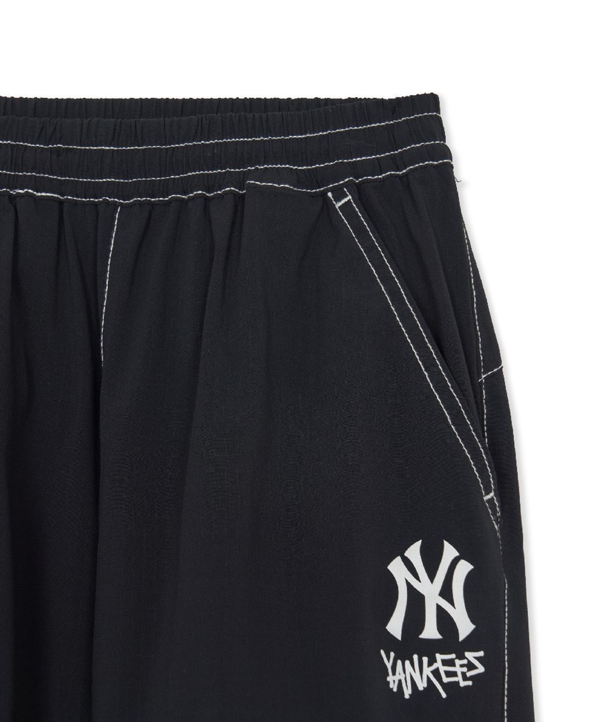 엠엘비 키즈(MLB KIDS) 스트릿 코듀라 립스탑 조거팬츠(SET) NY (Black)