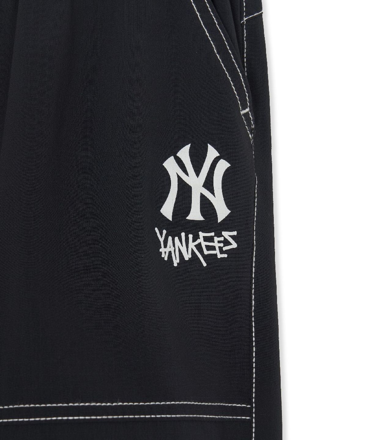 엠엘비 키즈(MLB KIDS) 스트릿 코듀라 립스탑 조거팬츠(SET) NY (Black)