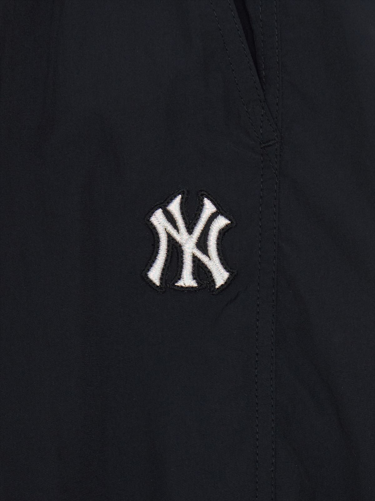 엠엘비 키즈(MLB KIDS) 스트릿 걸즈 리본 카고 우븐팬츠 NY (Black)