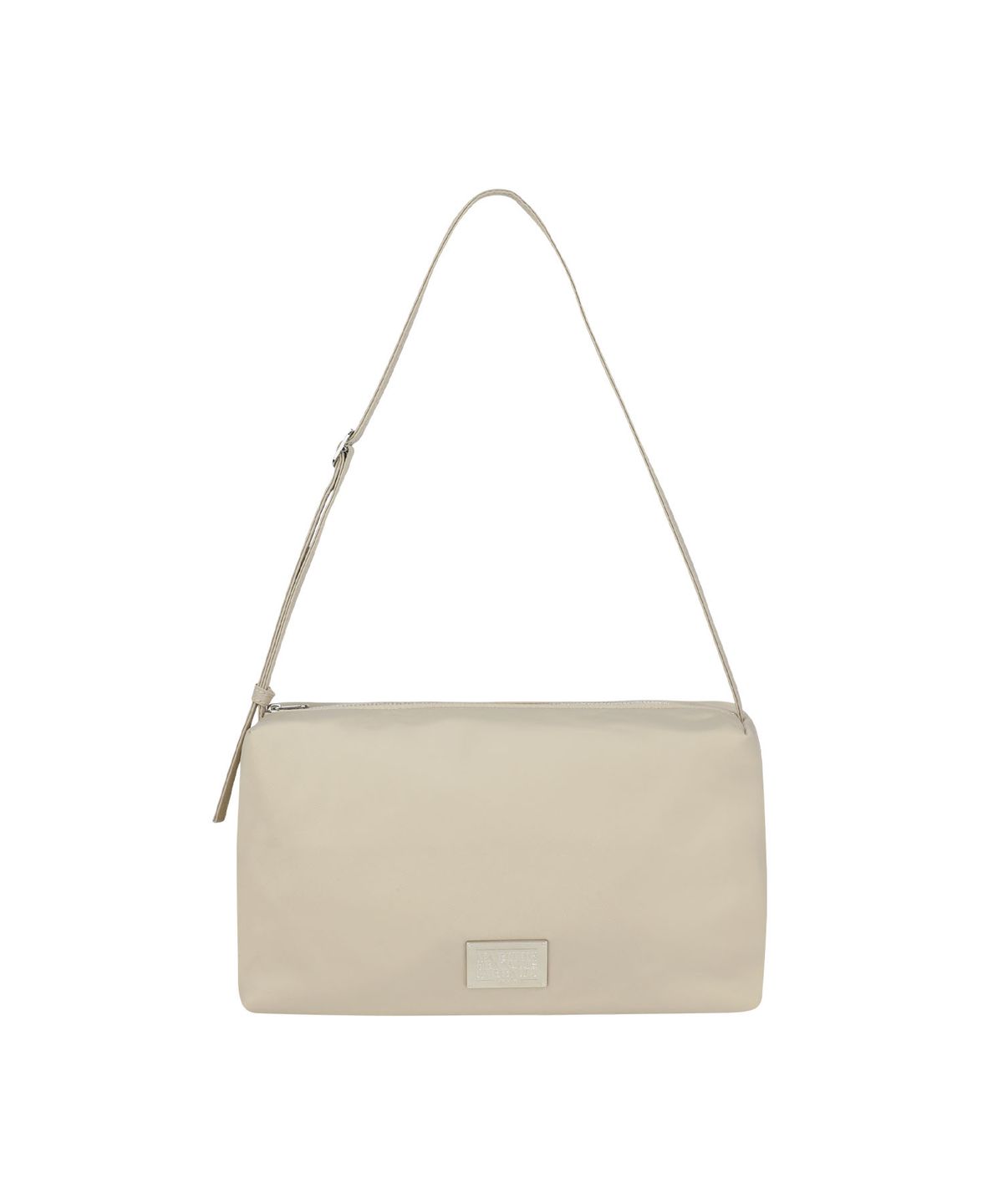 마리떼 프랑소와 저버(MARITHÉ + FRANҪOIS GIRBAUD) CLASSIC LOGO NYLON BOX BAG beige