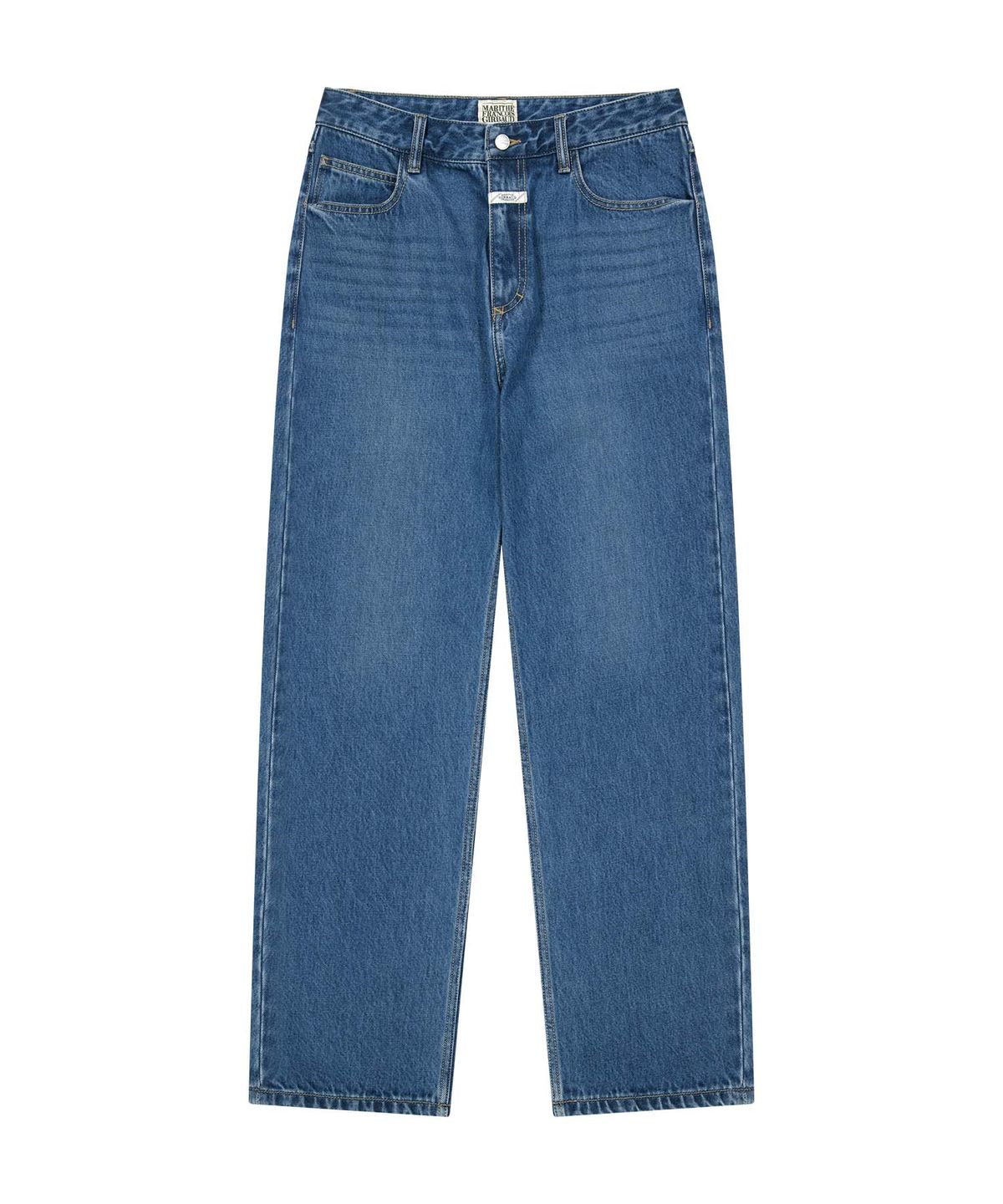 마리떼 프랑소와 저버(MARITHÉ + FRANҪOIS GIRBAUD) NEW M SLIM STRAIGHT DENIM PANTS blue