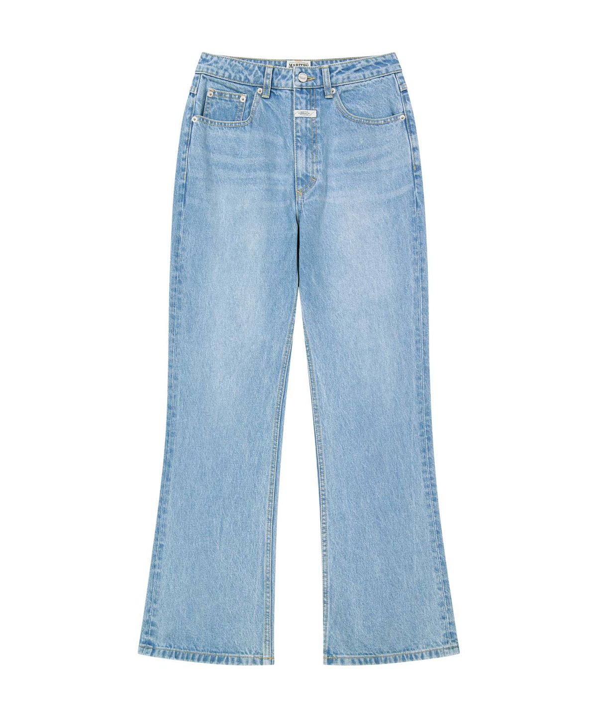 마리떼 프랑소와 저버(MARITHÉ + FRANҪOIS GIRBAUD) M RELAXED FIT BOOTS-CUT DENIM PANTS light blue