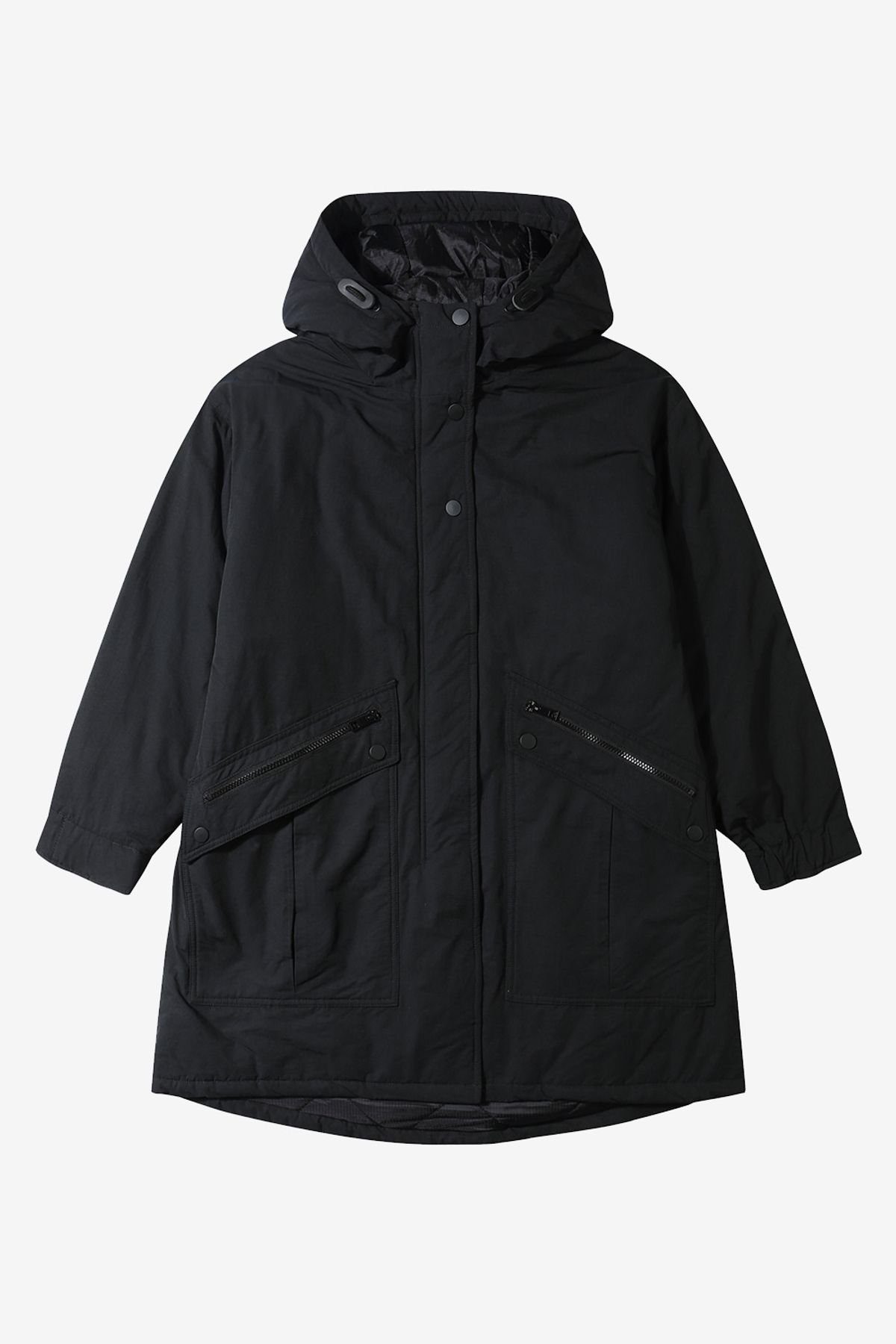 르몽생미셸(LE MONT ST MICHEL) MINELLE-TECHWEAR PARKA_Black