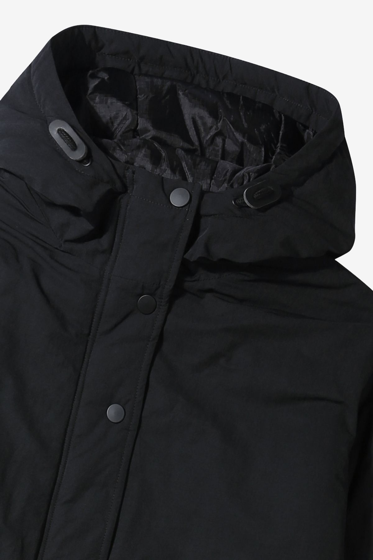 르몽생미셸(LE MONT ST MICHEL) MINELLE-TECHWEAR PARKA_Black