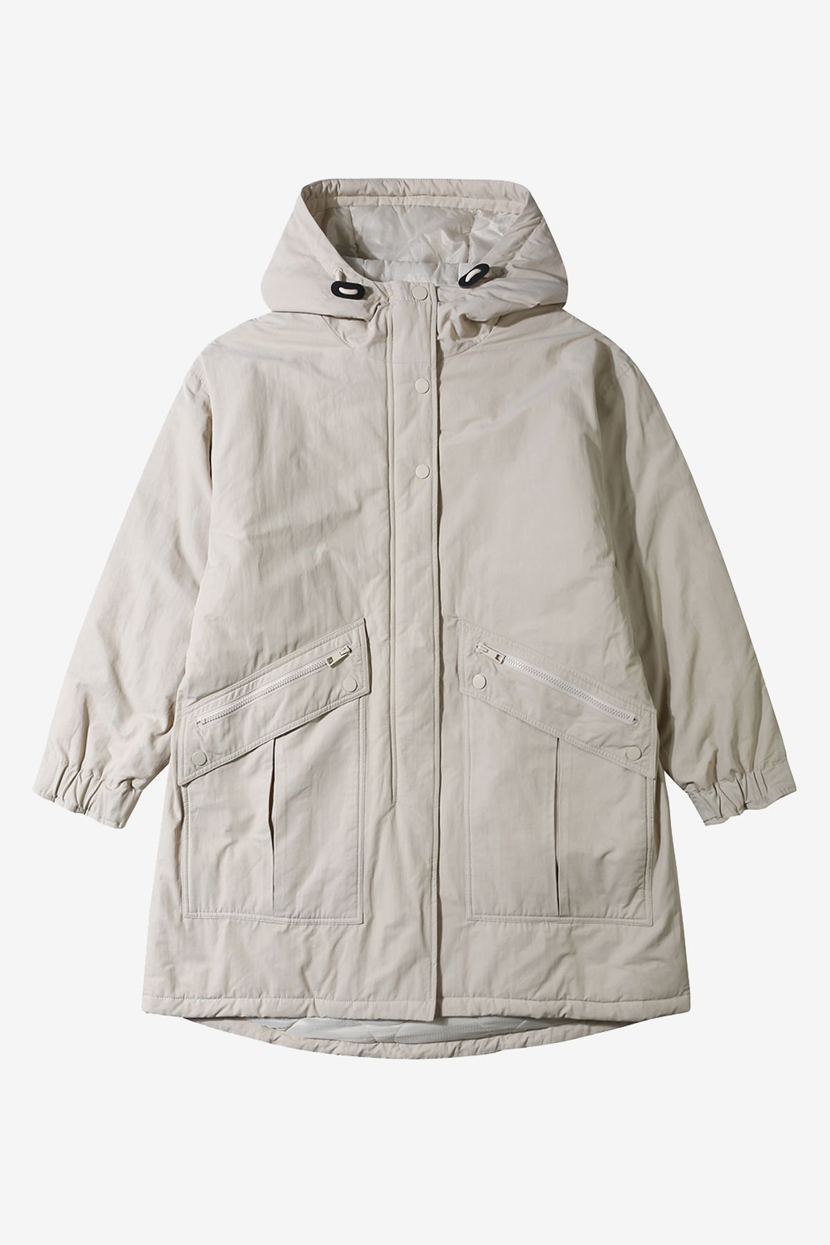 르몽생미셸(LE MONT ST MICHEL) MINELLE-TECHWEAR PARKA_White
