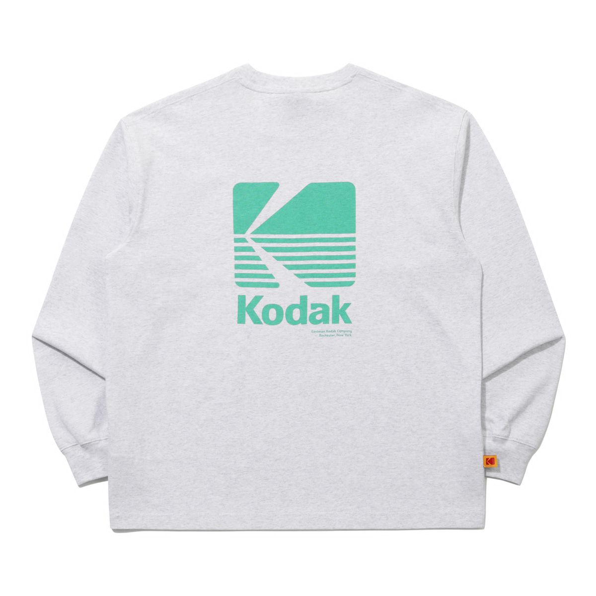 코닥(KODAK) 에센셜 빅로고 긴팔티셔츠 M.GREY