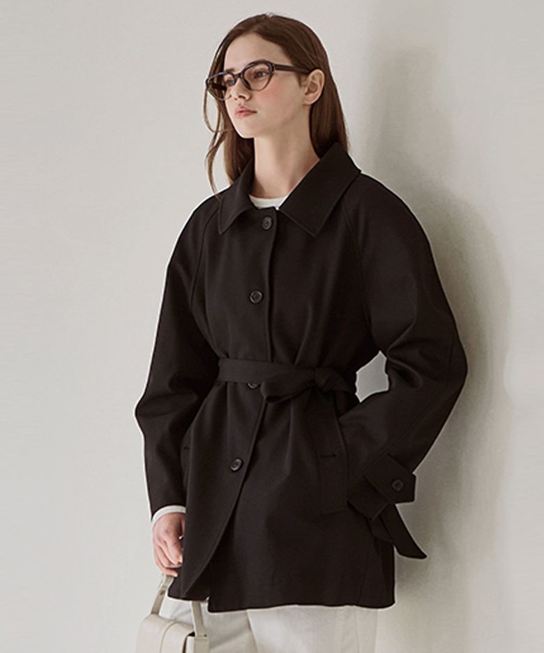 Muir belt half trench jacket_2 Colors