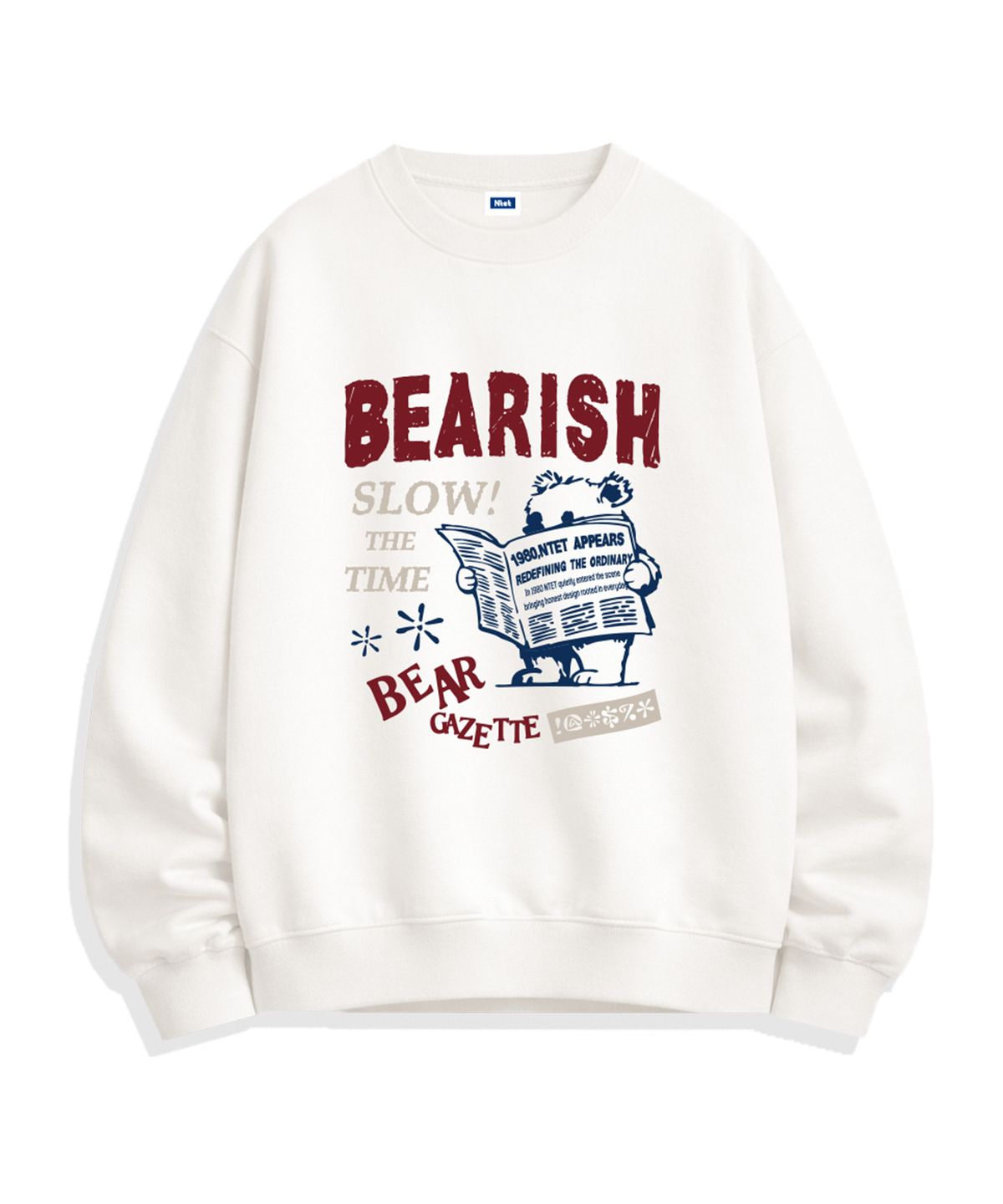 엔티이티(NTET) bearish sweatshirts (4color)