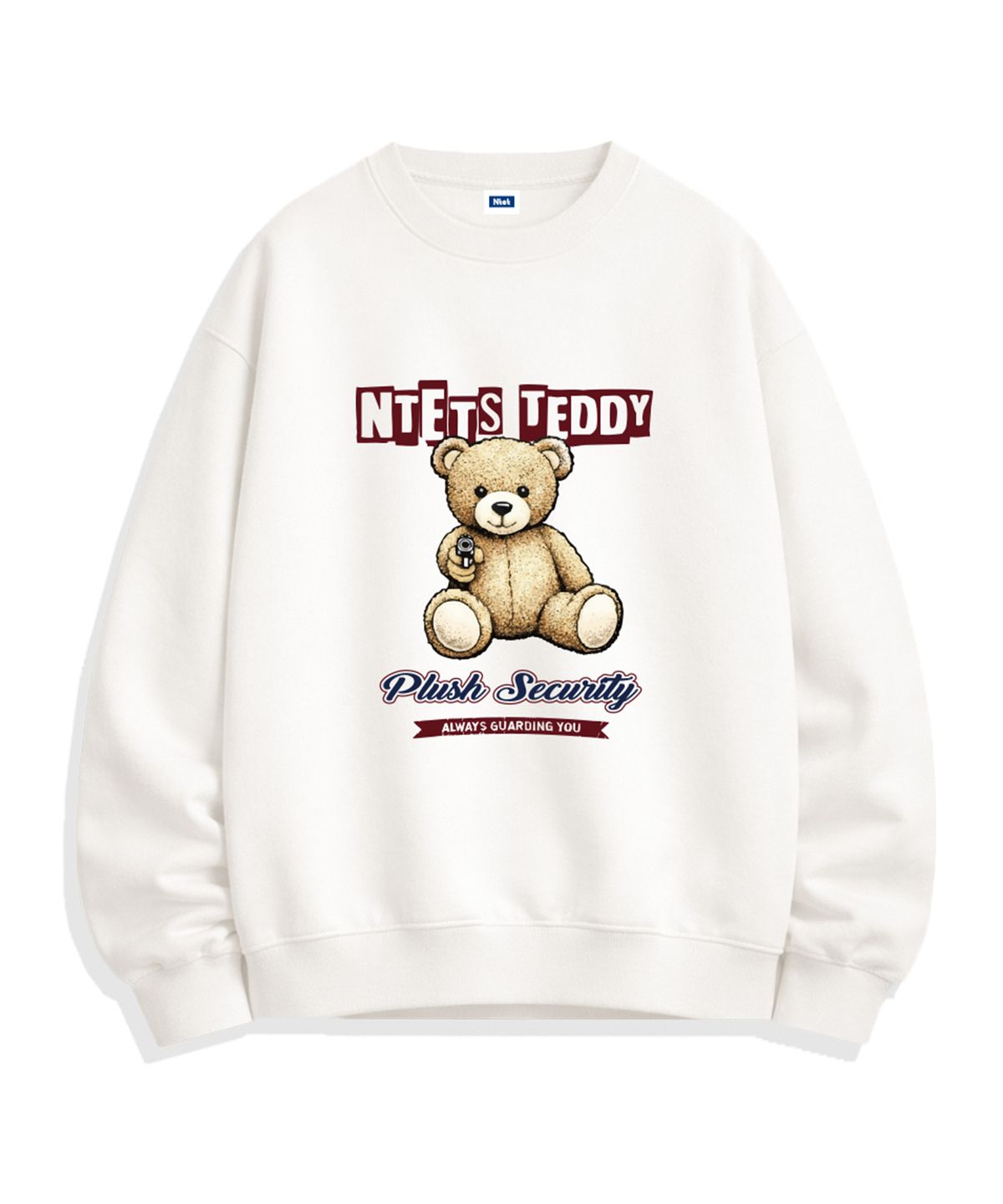엔티이티(NTET) plush security sweatshirts (4color)