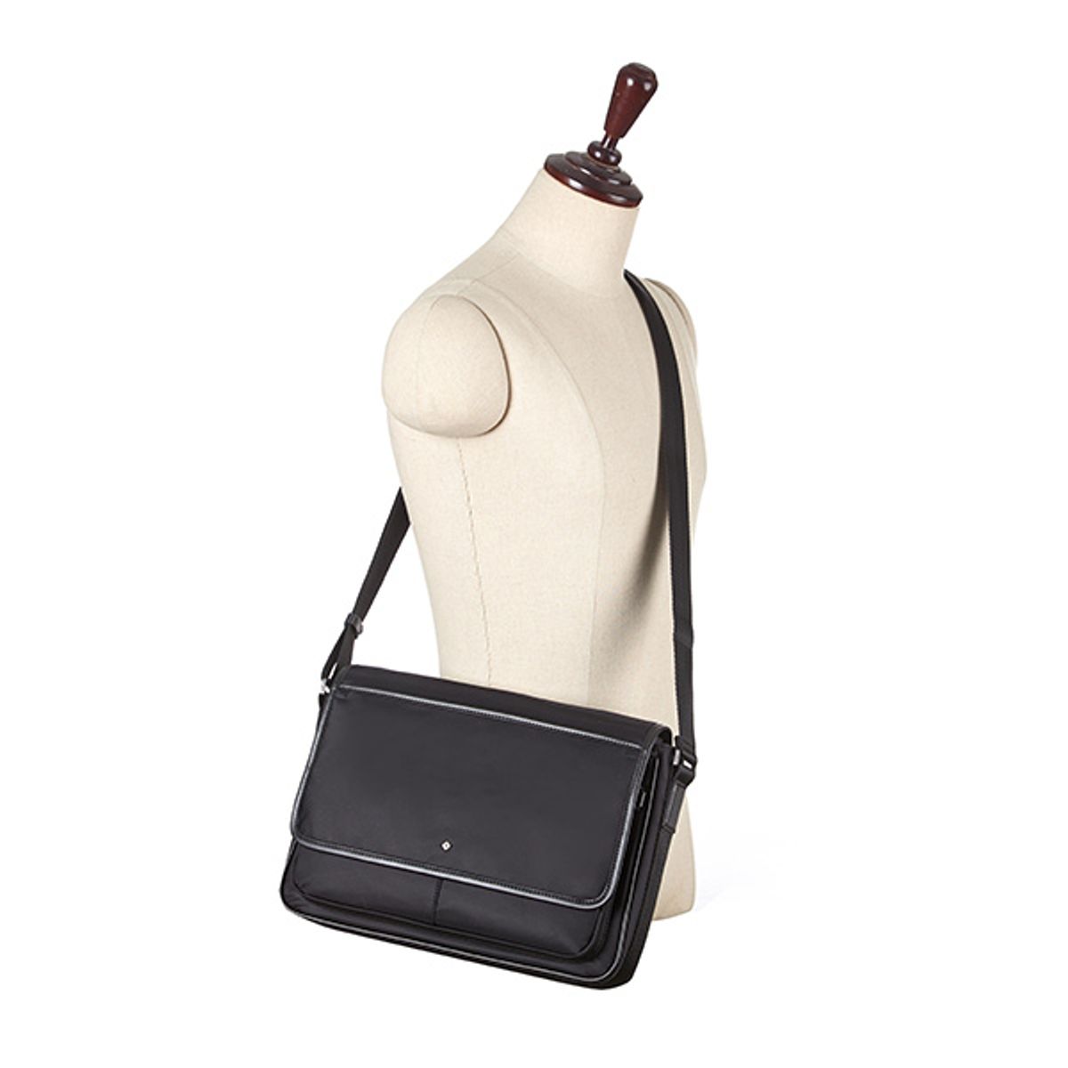 쌤소나이트(SAMSONITE) JEFFERY 3 메신저백 BLACK UQ309004