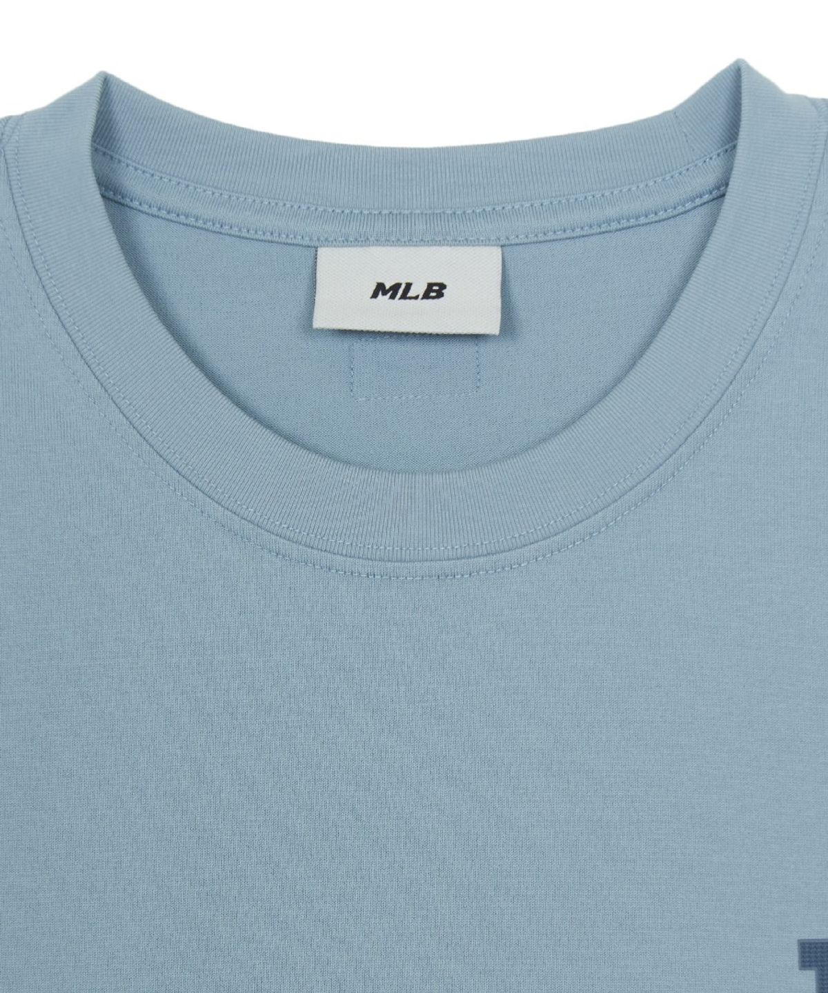 엠엘비(MLB) 클래식 모노그램 빅럭스 오버핏 반팔 티셔츠 LA (L.SKY BLUE)