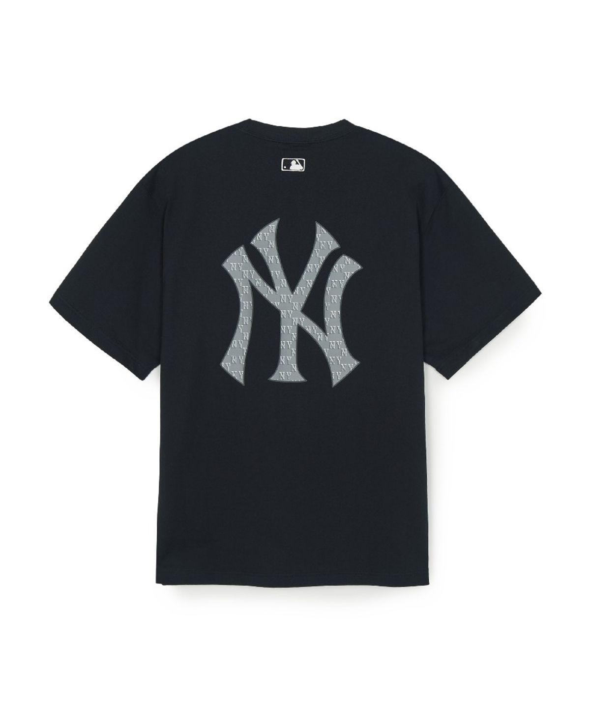 엠엘비(MLB) 클래식 모노그램 빅럭스 오버핏 반팔 티셔츠 NY (Black)