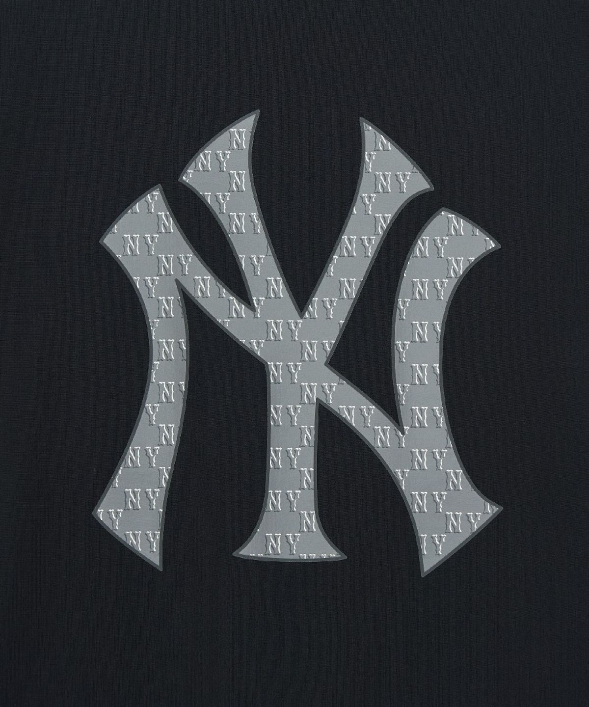 엠엘비(MLB) 클래식 모노그램 빅럭스 오버핏 반팔 티셔츠 NY (Black)