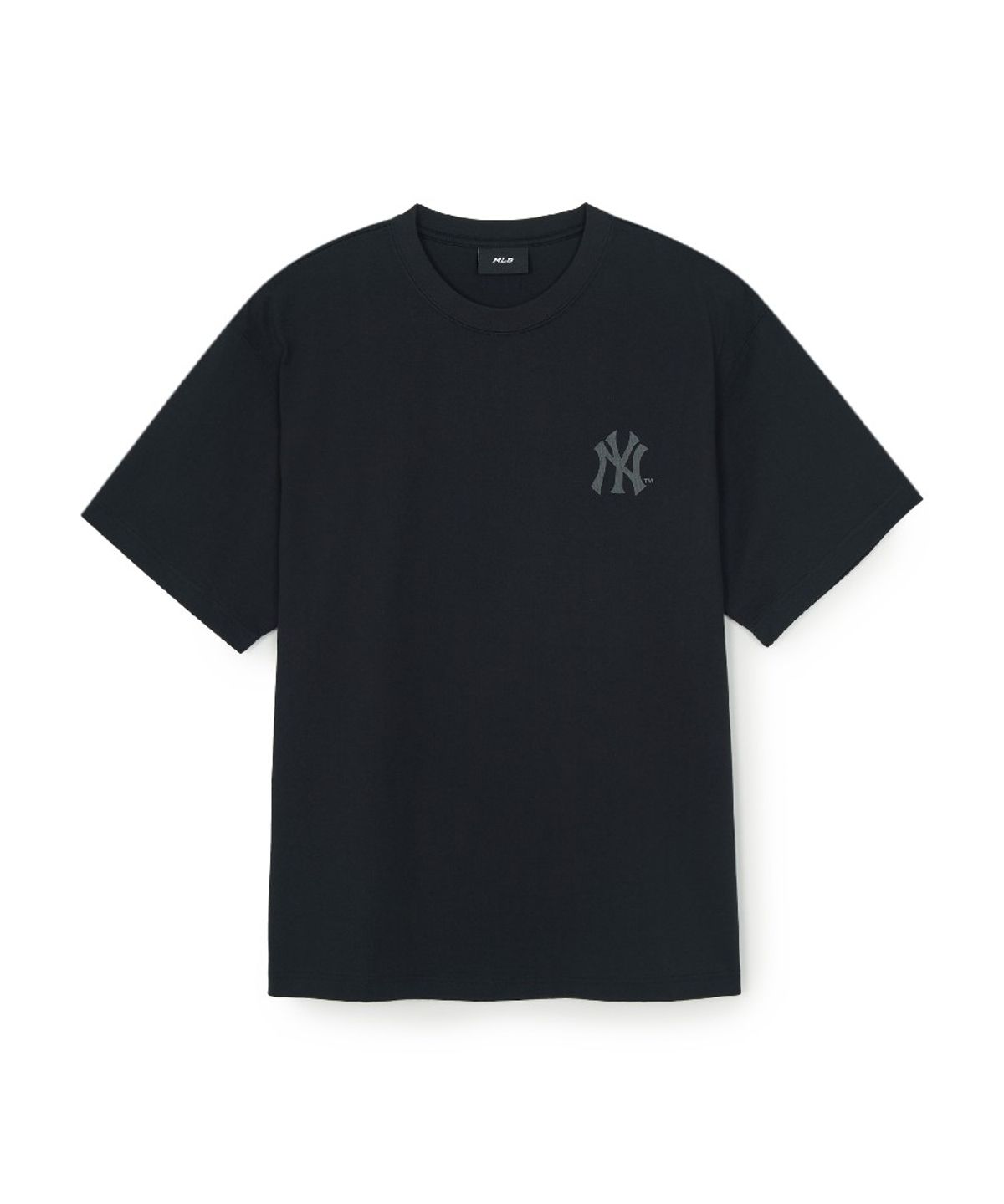 엠엘비(MLB) 클래식 모노그램 빅럭스 오버핏 반팔 티셔츠 NY (Black)