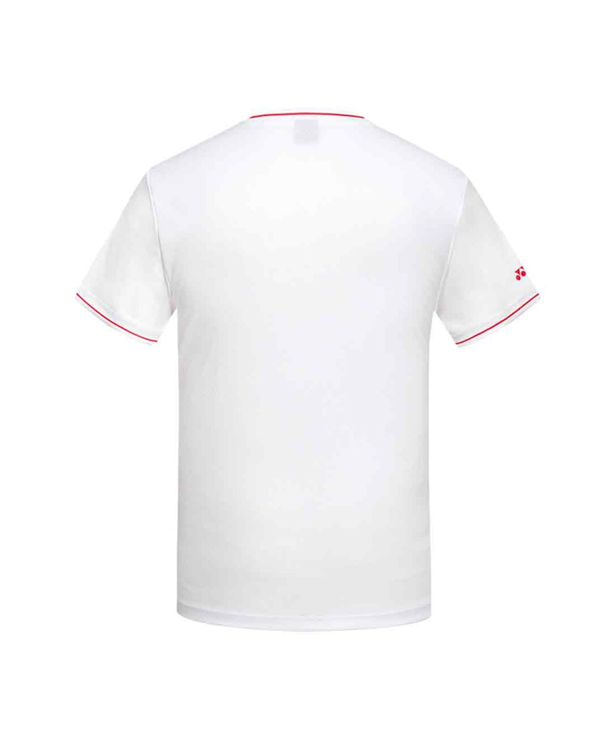 요넥스(YONEX) 261TS027M 화이트 남성용 형광 그래픽 게임웨어