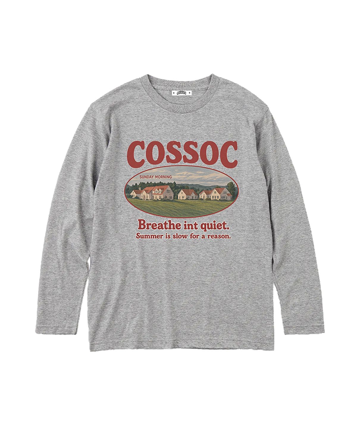 코소(COSO) CC 선데이 모닝 긴팔 롱슬리브_3 Colors