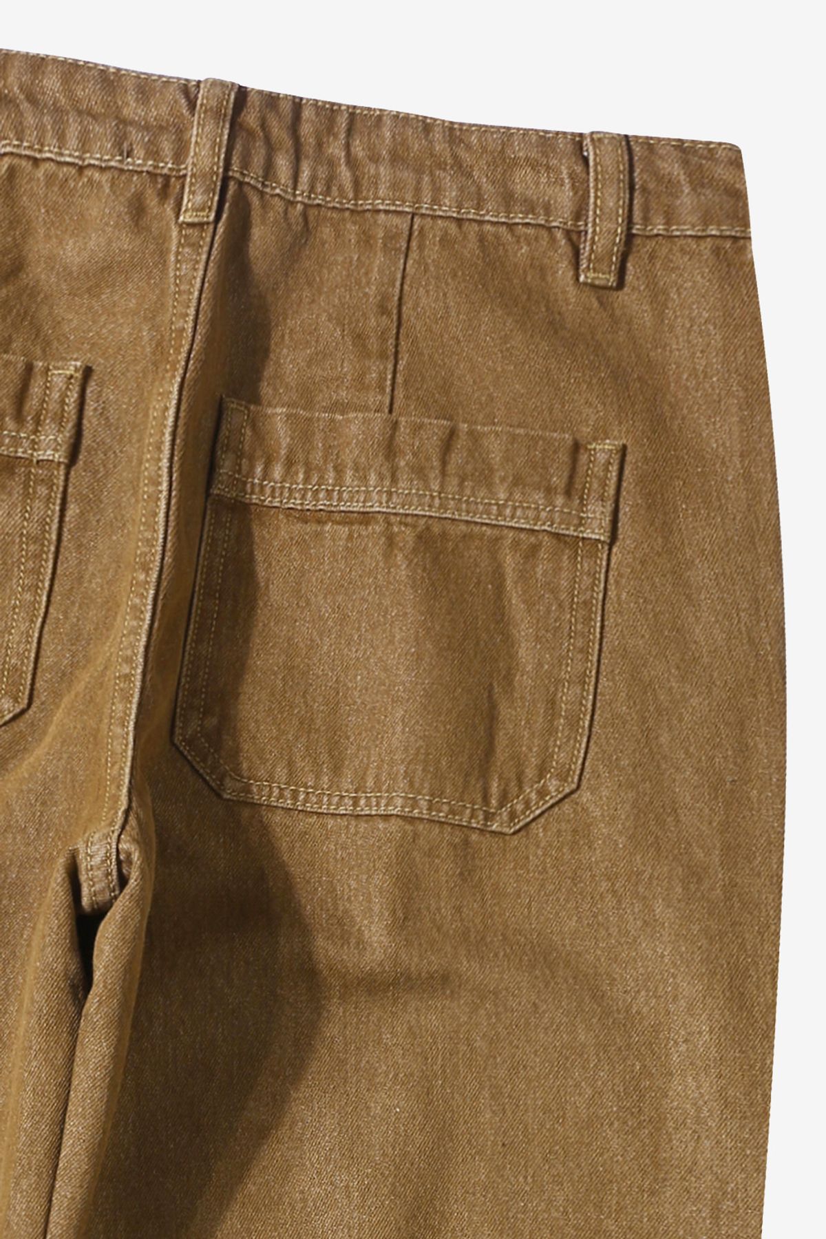 르몽생미셸(LE MONT ST MICHEL) POLINO - Denim Pants_Brown