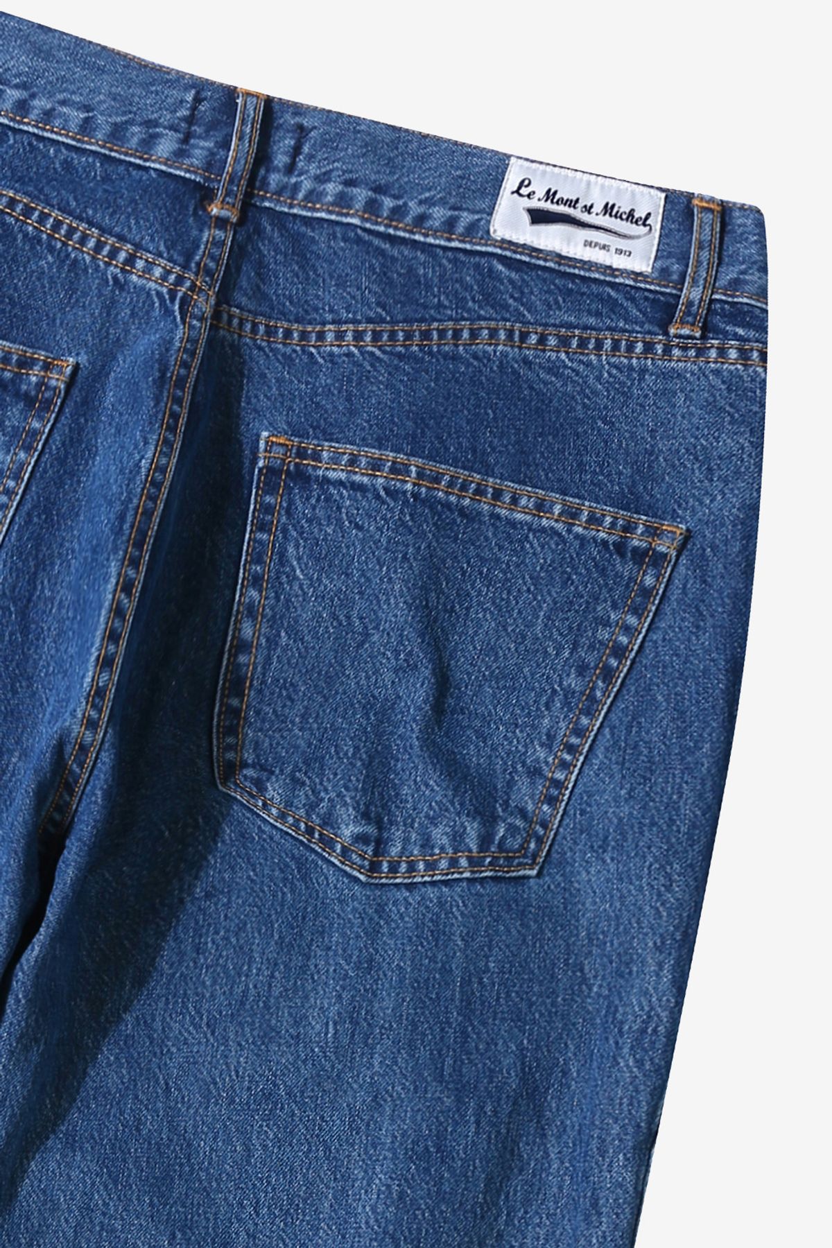 르몽생미셸(LE MONT ST MICHEL) PATRICK - Denim Pants_Blue