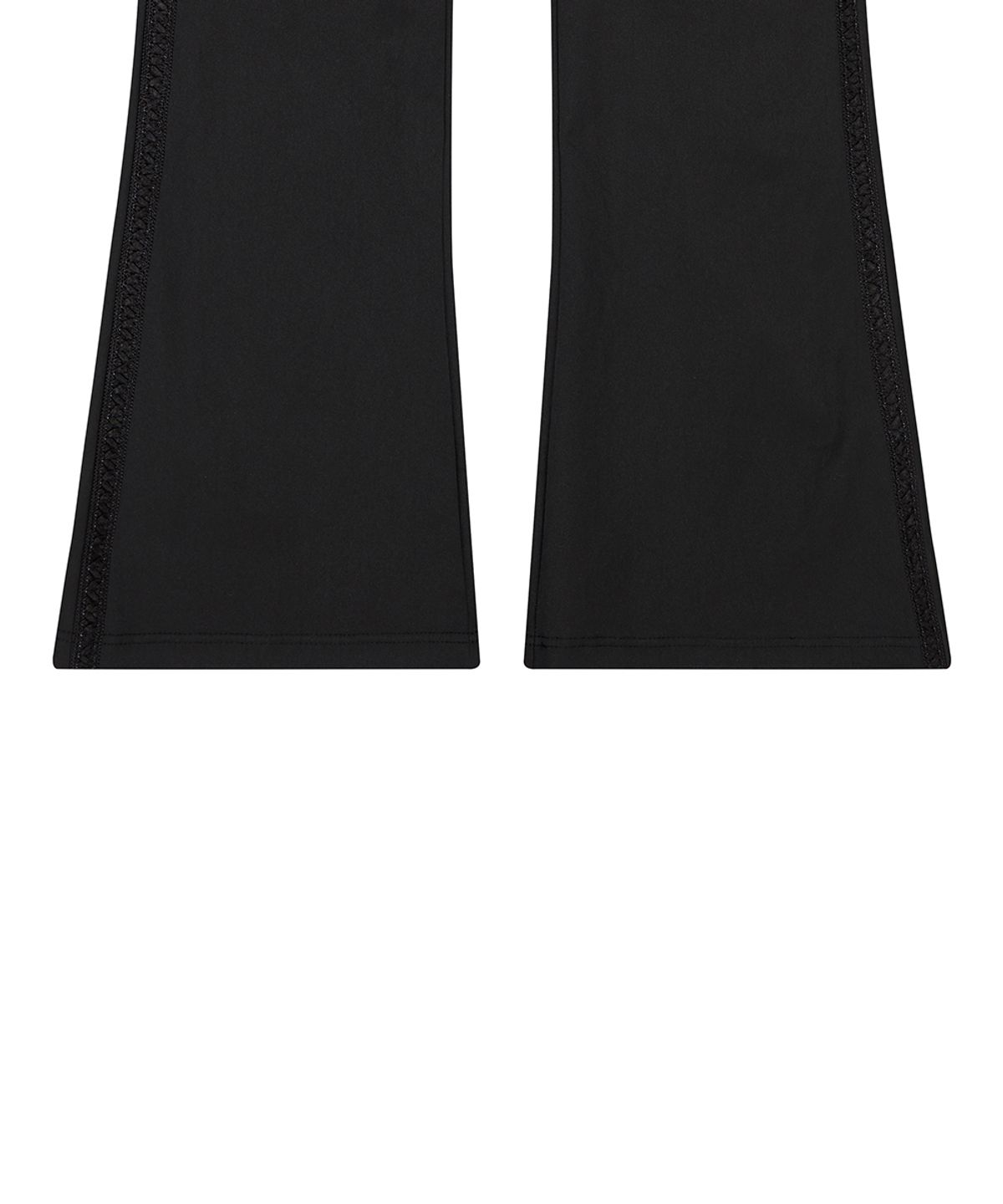 러브이즈트루(LUVISTRUE) EL RIBBON BOOTSCUT PANTS(BLACK)