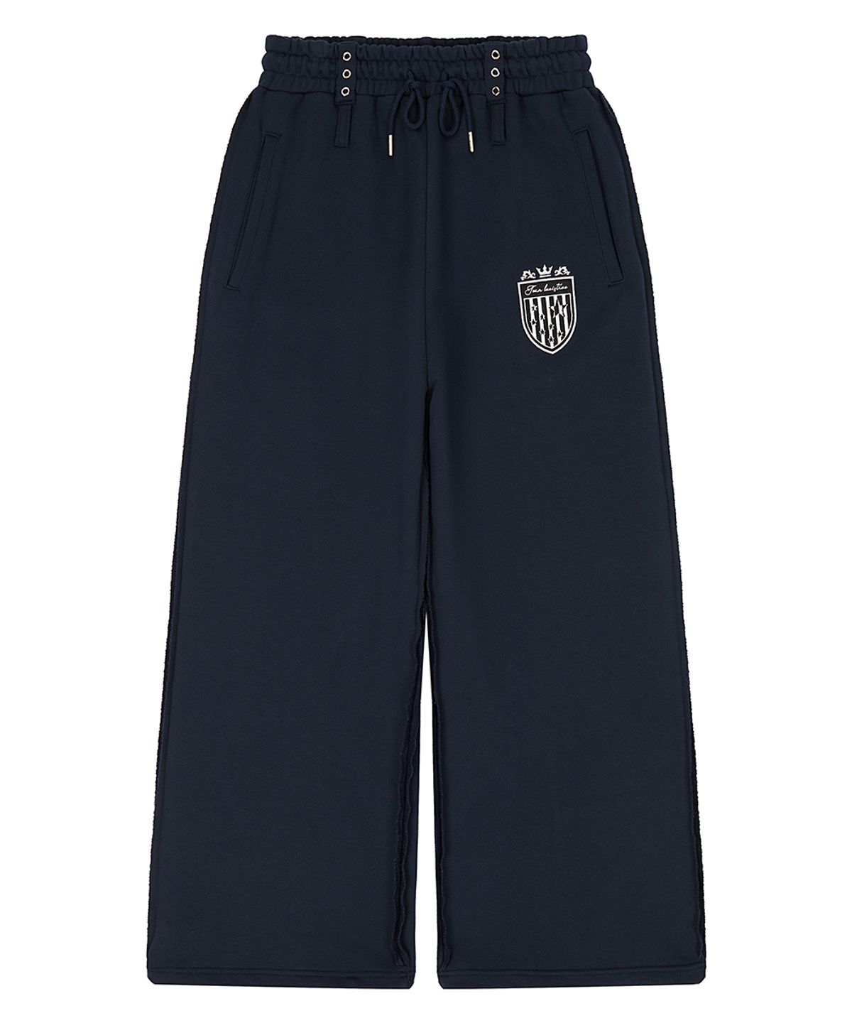 러브이즈트루(LUVISTRUE) EL STAR EMBLEM TRAINING PANTS(NAVY)