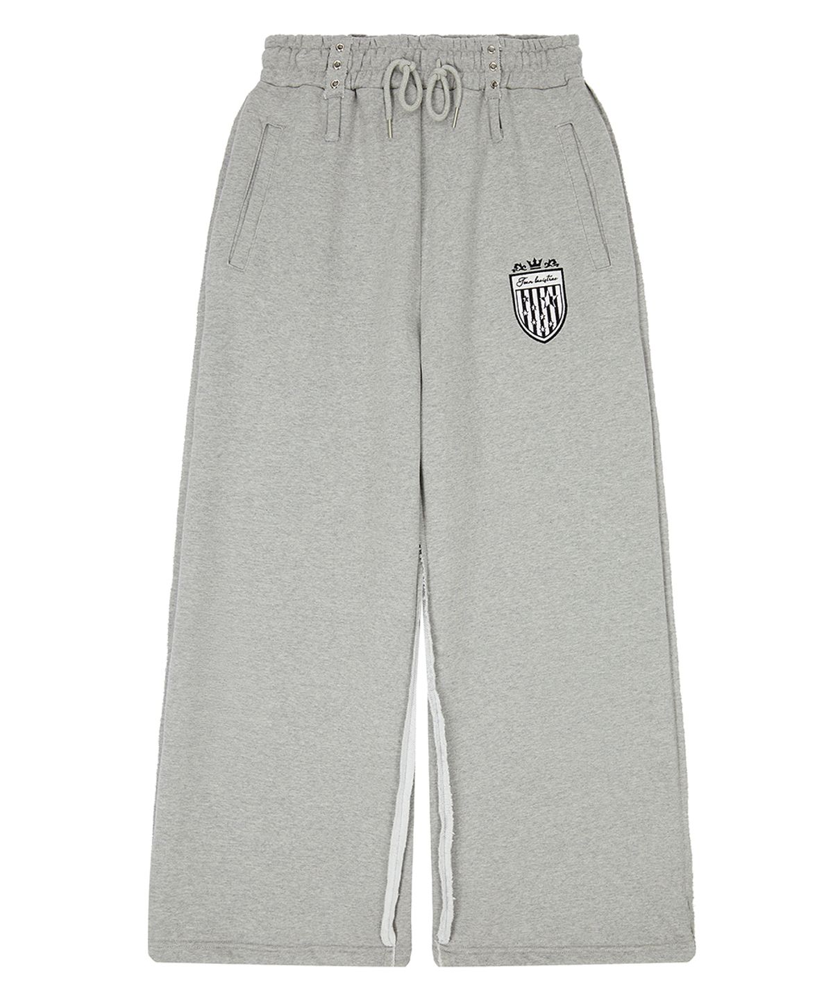 러브이즈트루(LUVISTRUE) EL STAR EMBLEM TRAINING PANTS(GRAY)