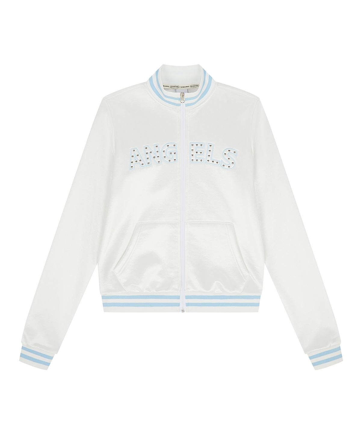 러브이즈트루(LUVISTRUE) EL ANGELS TRAINING ZIP UP(WHITE)