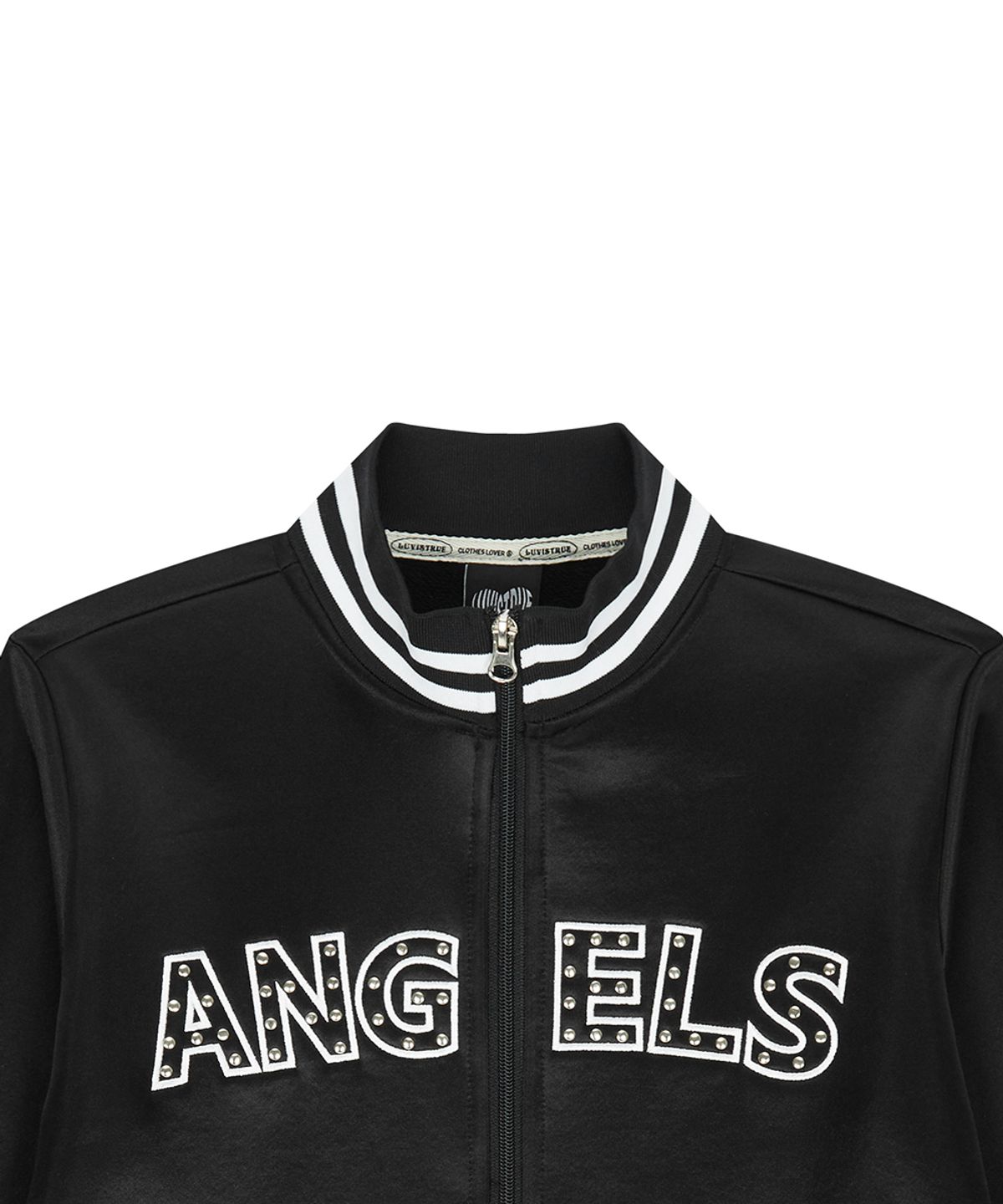 러브이즈트루(LUVISTRUE) EL ANGELS TRAINING ZIP UP(BLACK)