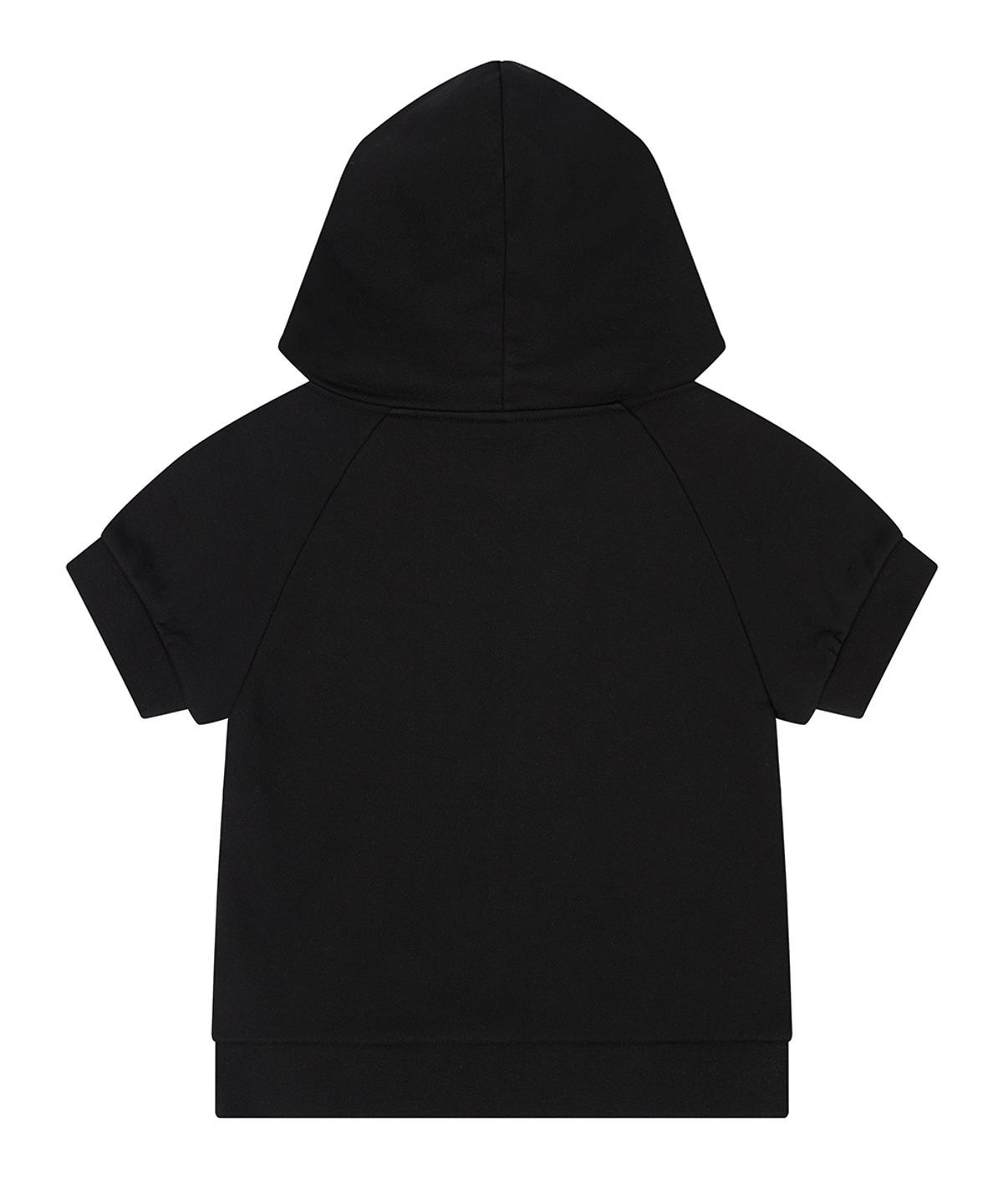 러브이즈트루(LUVISTRUE) EL DAMAGE SHORT SLEEVED HOOD ZIP UP(BLACK)