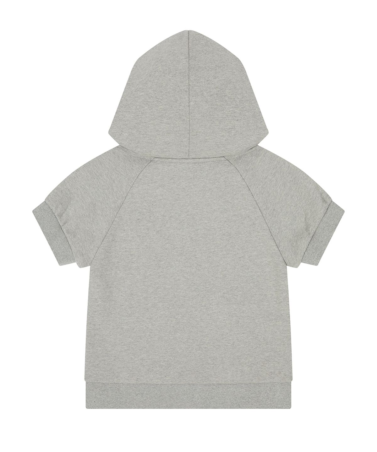 러브이즈트루(LUVISTRUE) EL DAMAGE SHORT SLEEVED HOOD ZIP UP(GRAY)