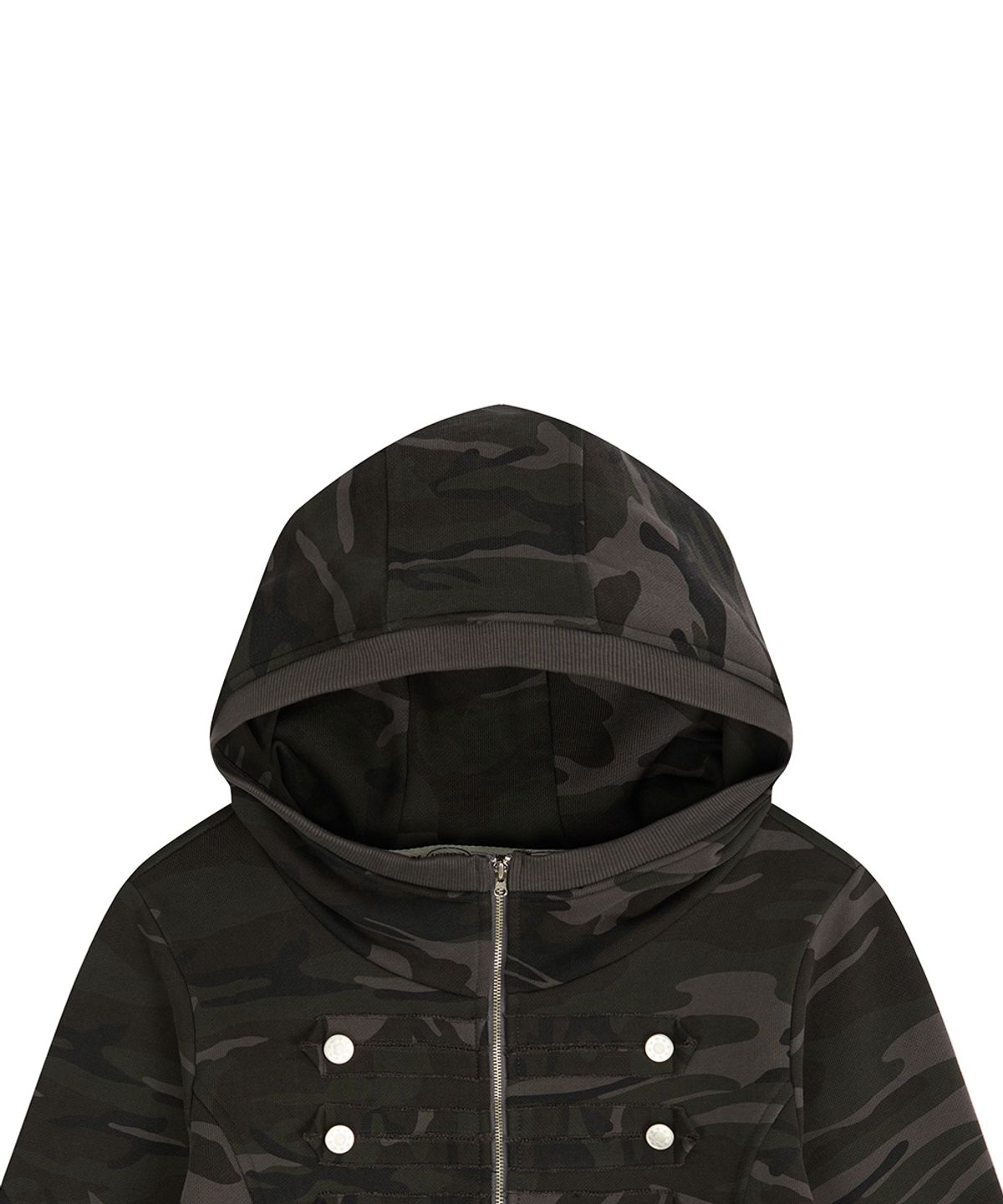 러브이즈트루(LUVISTRUE) EL PIRATE HOOD ZIP UP(CAMO)