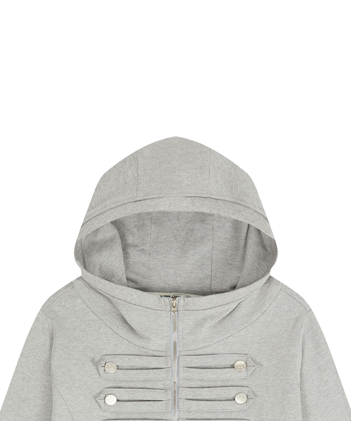 러브이즈트루(LUVISTRUE) EL PIRATE HOOD ZIP UP(GRAY)