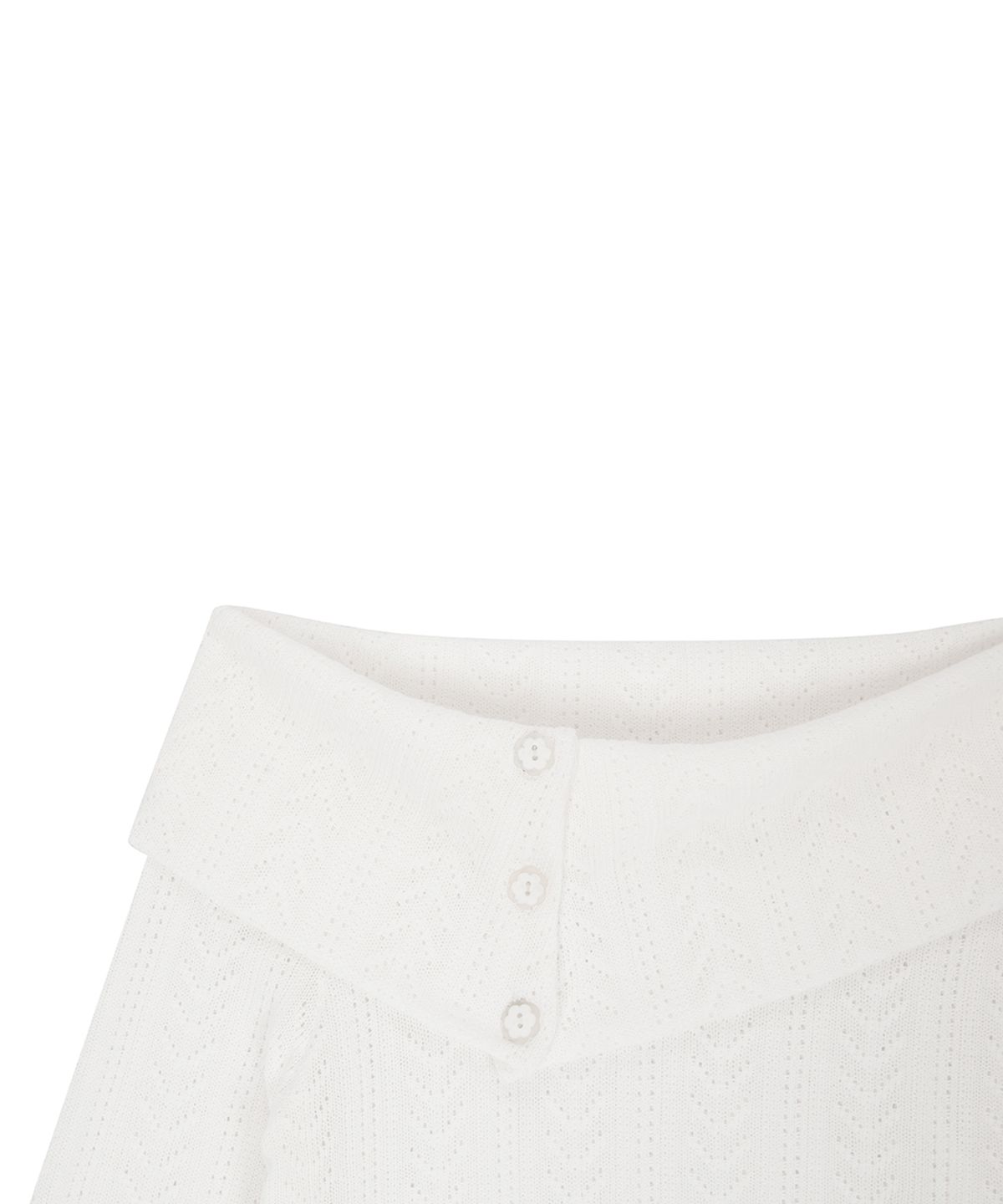 러브이즈트루(LUVISTRUE) EL OFF-SHOULDER KNIT(WHITE)