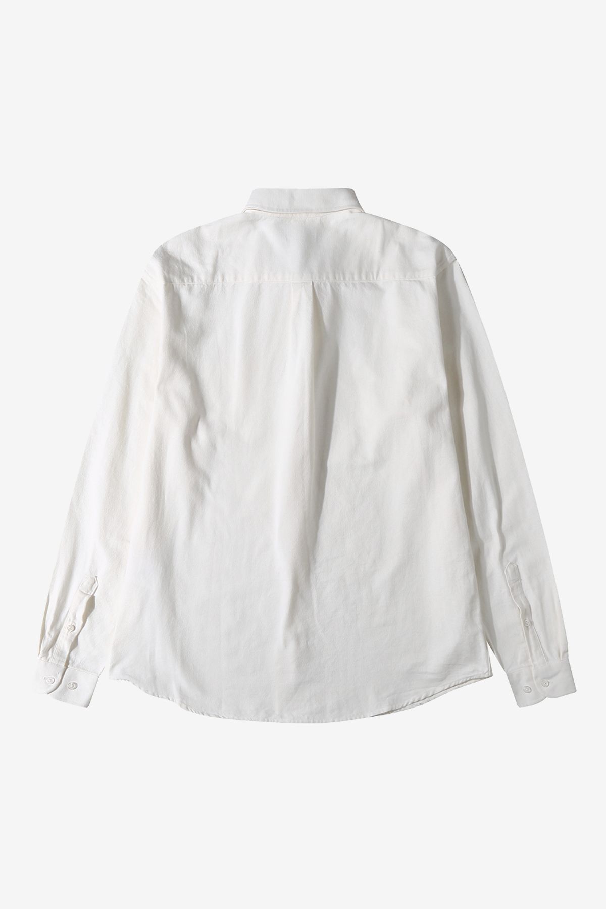 르몽생미셸(LE MONT ST MICHEL) COSMO - Logo embroidery basic shirts_White