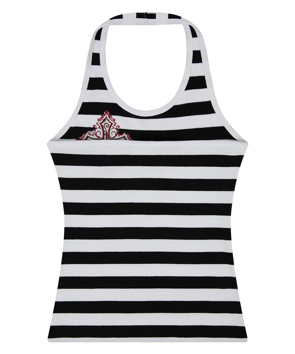 러브이즈트루(LUVISTRUE) EL CROSS HALTER NECK TOP(WHITE)